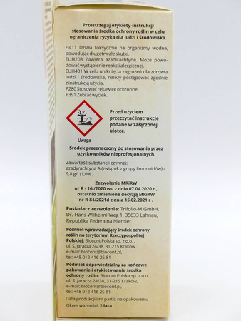 NeemAzal na ziemiórki, mączliki, mszyce, stonkę i gąsienice – 50 ml Target