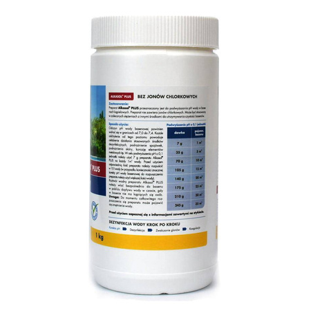 Alkasol Plus – Podwyższa Odczyn pH Wody – 1 kg Target