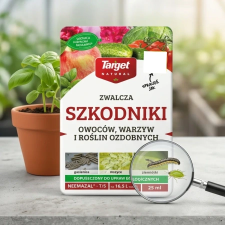 NeemAzal na ziemióki, mączliki, mszyce, stonkę i gąsienice – 25 ml Target