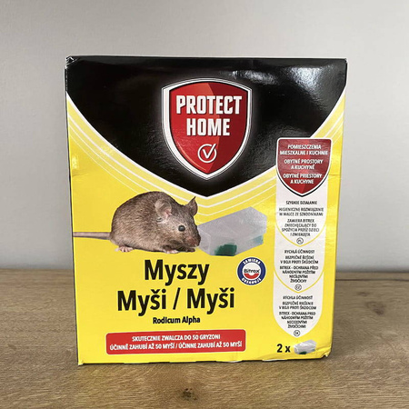 Rodicum Alpha – Pułapka Trutka Na Myszy – (2 pudełka) Protect Home