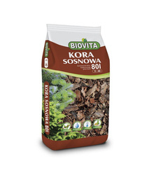 Kora Sosnowa Średnia 5-40 mm – Paleta 36 x 80 litrów Biovita
