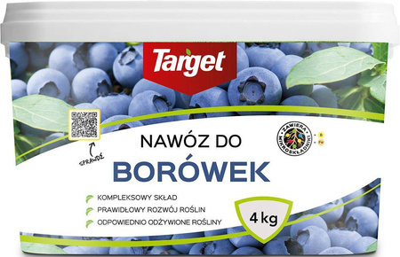Nawóz do borówek z mikroelementami – 4 kg Target
