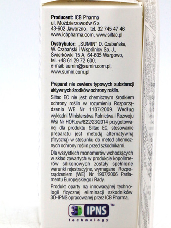 Siltac EC na szkodniki warzyw i owoców – przędziorki, mszyce – 20 ml Sumin