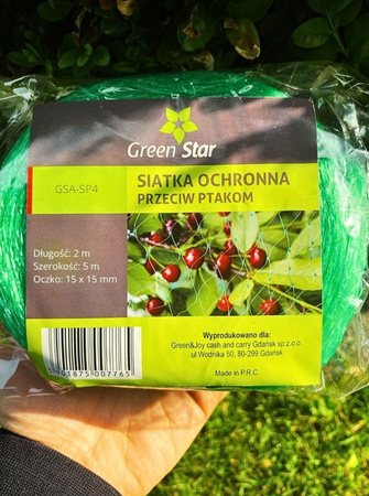 Siatka ochronna 2 x 5 m Green Star