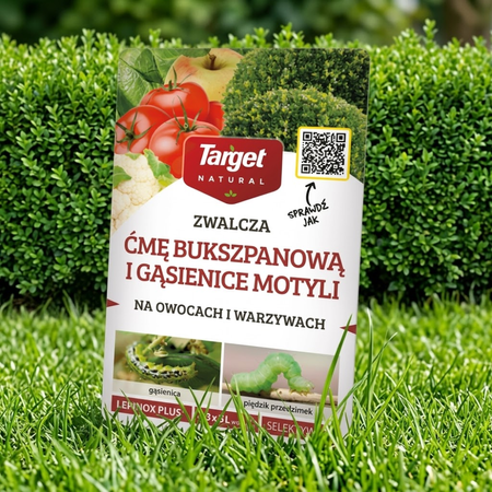 Lepinox Plus na ćmę bukszpanową, gąsienice, owocówki – 30 g