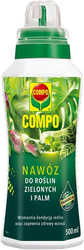 Nawóz do roślin zielonych i palm – 500 ml Compo
