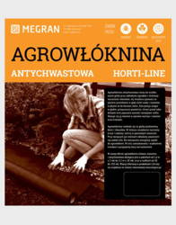 Agrowłóknina Antychwastowa Horti-Line – Czarna – 1,6 x 10 m