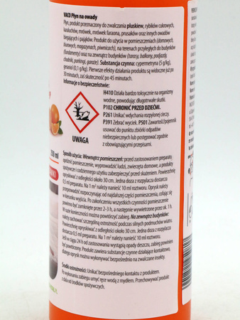 Spray Na Pluskwy – Cytrusowy – 250 ml Vaco