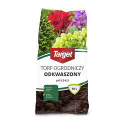 Torf Ogrodniczy – Odkwaszony – pH 5,0-6,5 – 48x50 l Target