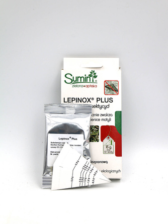 Lepinox Plus na ćmę bukszpanową, gąsienice motyli i zwójki – 15 g Sumin
