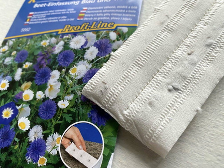 Kwiaty biało-niebieskie nasiona na taśmie– Kiepenkerl