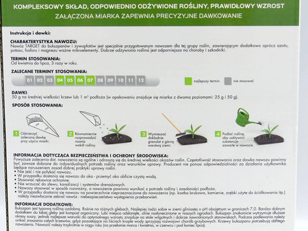 Nawóz do bukszpanów i żywopłotów – z mikroelementami – 1 kg Target