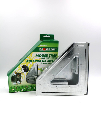 Pułapka Żywołapka Na Myszy – Metalowa Narożna – Biogród
