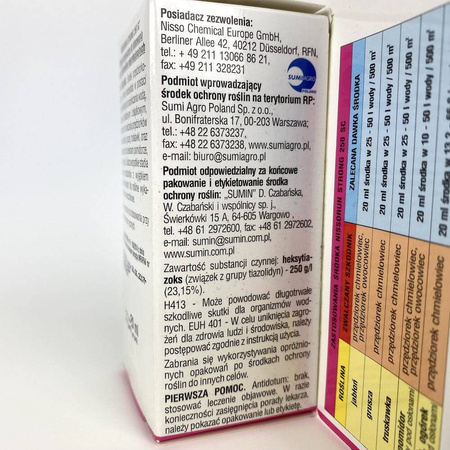 Nissorun Strong 250 SC – Zwalcza Przędziorki – 20 ml Sumin