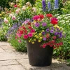 Doniczka czarna OCTAVIA 30x28cm Multy Home