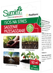 SOS na stres sadzenie i przesadzanie (biostymulator) – 50 ml Sumin