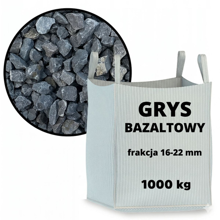 Grys bazaltowy do ogrodu 16-22 mm 1000 kg Sand Kruszywa