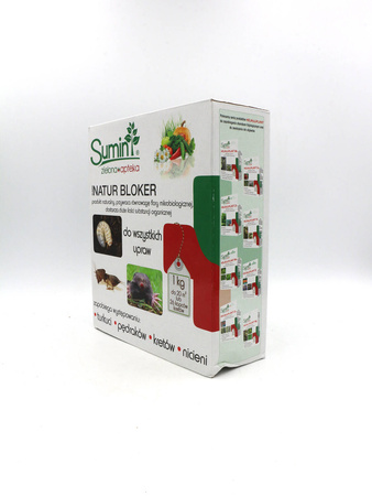 Natur Bloker – Pędraki, Krety, Turkucie, Nornice – 1 kg Sumin