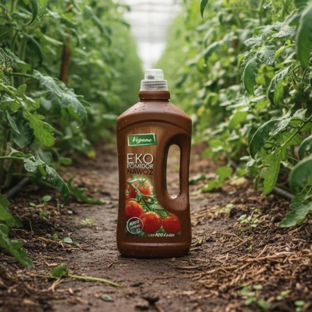 Ekopomidor – ekologiczny nawóz do pomidorów w gruncie i szklarni 1 l Vegano