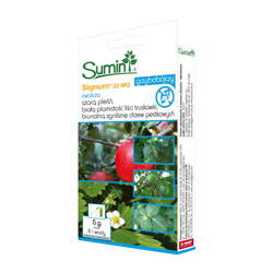 Signum 33 WG Zwalcza Szarą Pleśń, Białą Plamistość Liści i Brunatną Zgniliznę Drzew Pestkowych 5 g