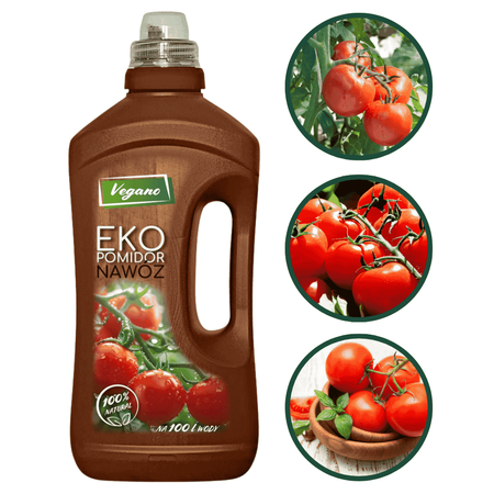  Zestaw Ekopomidor Vegano – 5x1 l Naturalny Nawóz Ekologiczny (50 % taniej )