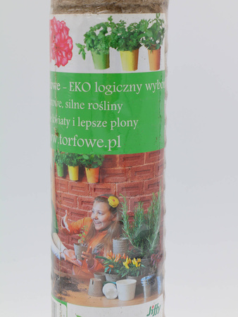 Doniczki Torfowe Okrągłe Ø6 cm – 20 szt.