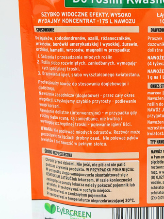 Nawóz do iglaków zapobiegający brązowieniu igieł – do iglaków, rododendronów i borówek – 350 g Substral