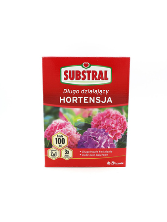 Nawóz do hortensji zakwaszający 2w1 – długodziałający (100 dni) – 1 kg Substral
