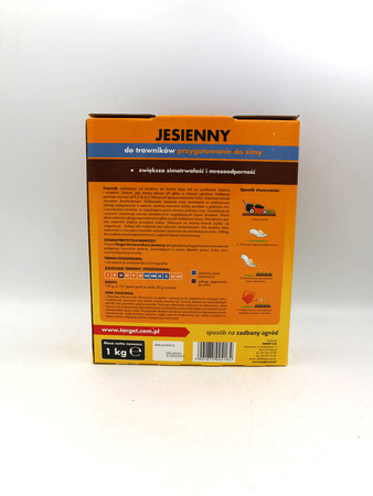 Nawóz jesienny do trawników przygotowujący do zimy – 1 kg Target