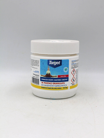 Extra Chlor – Zwalcza Glony, Bakterie i Grzyby – 400 g Target Granulat
