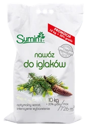 Nawóz do iglaków (worek) 10+2 kg Gratis Optymalny Skład (12 kg) – Sumin