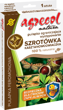 Pułapka feromonowa – szrotówka kasztanowcowiaczek – 1 szt. Agrecol