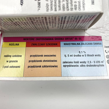 Ortus 05 SC – Na Przędziorki i Szpeciele – 5 ml Sumin