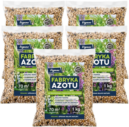 Mieszanka poplonowa Vegano Fabryka Azotu – 5 kg – do 350 m²
