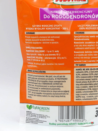 Nawóz Interwencyjny Do Rododendronów – Magiczna Siła – 350 g Substral