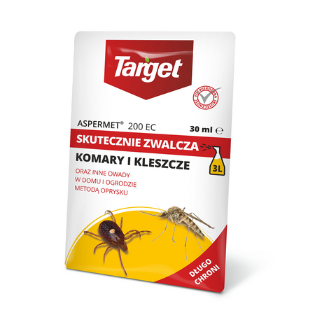 Aspermet – Zwalcza Komary i Kleszcze – 30 ml Target
