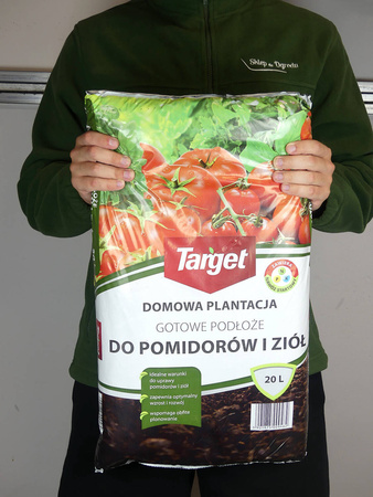 Ziemia Podłoże Do Pomidorów i Ziół – Domowa Plantacja – 20 l Target