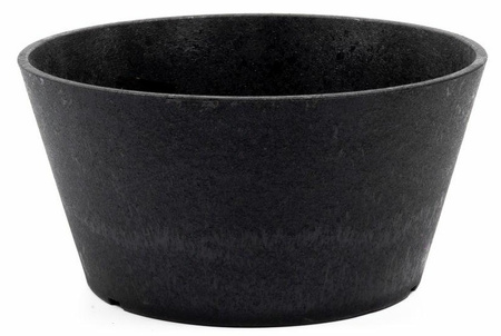 Doniczka czarna OCTAVIA 30x15cm Multy Home