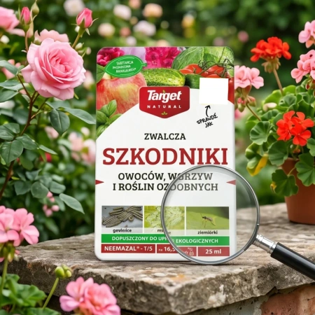 NeemAzal na ziemióki, mączliki, mszyce, stonkę i gąsienice – 25 ml Target