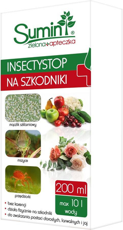 Insectystop zwalcza owady i larwy - 200 ml Sumin