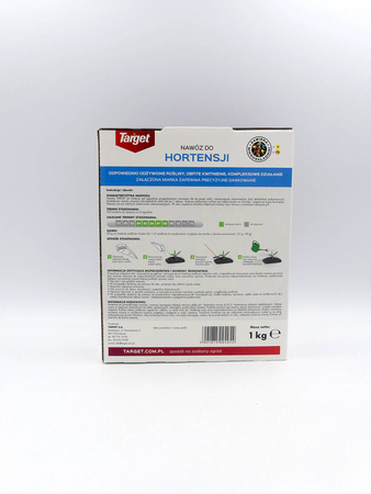 Nawóz do hortensji – poprawia wybarwienie kwiatów – 1 kg Target
