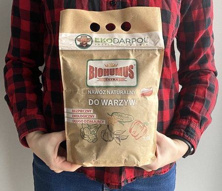 Biohumus Extra w proszku do warzyw – 1 l Ekodarpol
