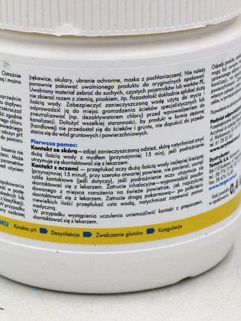 Extra Chlor – Zwalcza Glony, Bakterie i Grzyby – 400 g Target Granulat