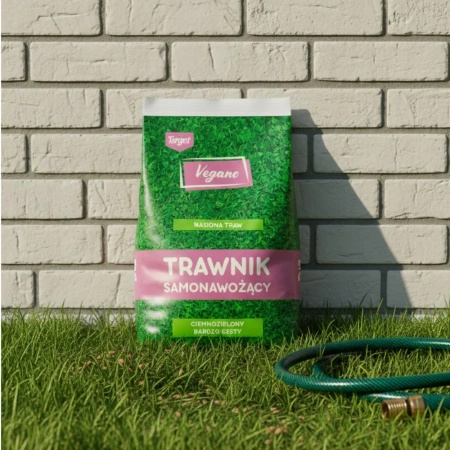 Trawnik samonawożący – nasiona traw z mikrokoniczyną 4 kg Vegano