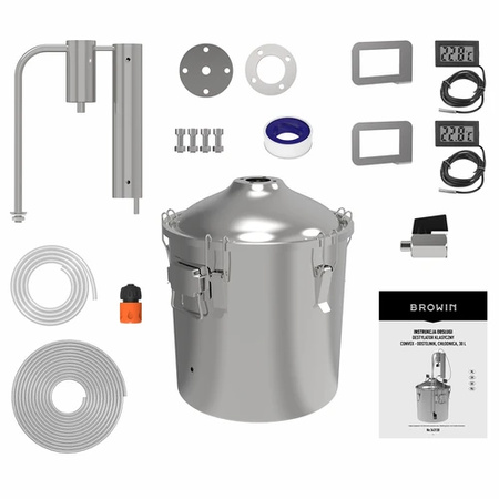 Destylator klasyczny CONVEX 30L- 1 odstojnik Browin