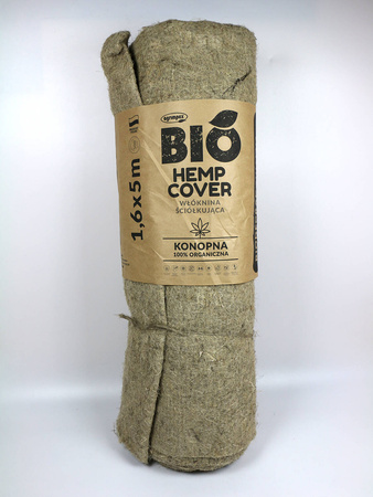 Włóknina Do Ściółkowania BIO Hemp Cover – 1,6x5 m Agrimpex