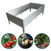 Warzywniak – podwyższona grządka – ocynk 150 x 75 x 30 cm Vegano
