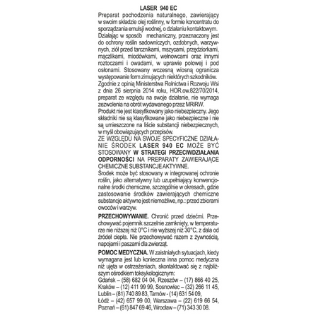 Laser 940 EC na szkodniki w warzywach i roślinach ozdobnych – 200 ml Sumin