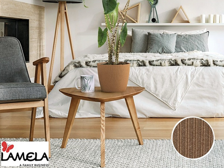 Osłonka Doniczka Ø160 mm Magnolia Eco Wood Jumper – Naturalne Drewno – Lamela