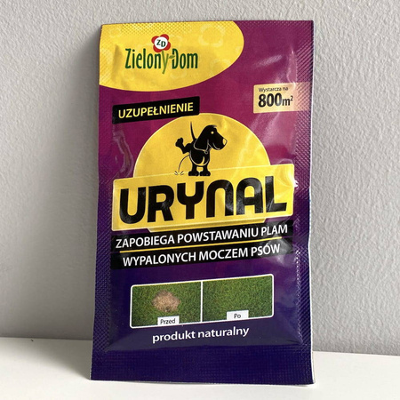 Urynal – Ochrona Trawnika Przed Moczem Psów – Saszetka 16 g Zielony Dom